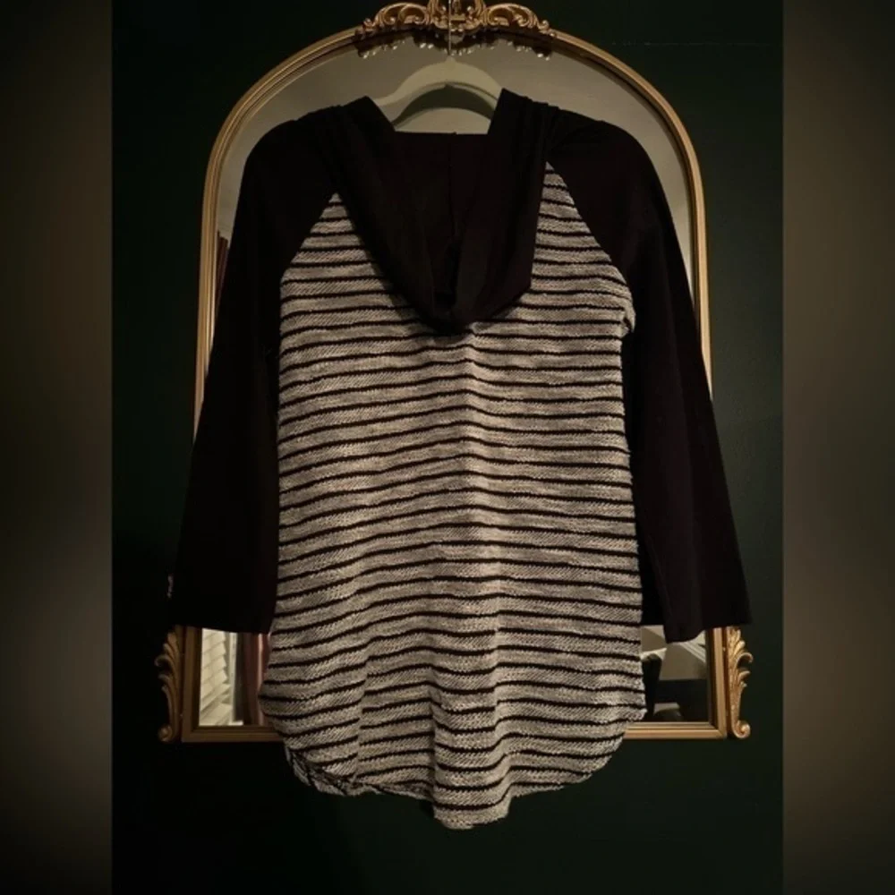 Lily Bleu Beach striped swim cover up, size M